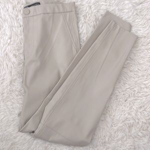 Never been worn Zara leather skinny pant